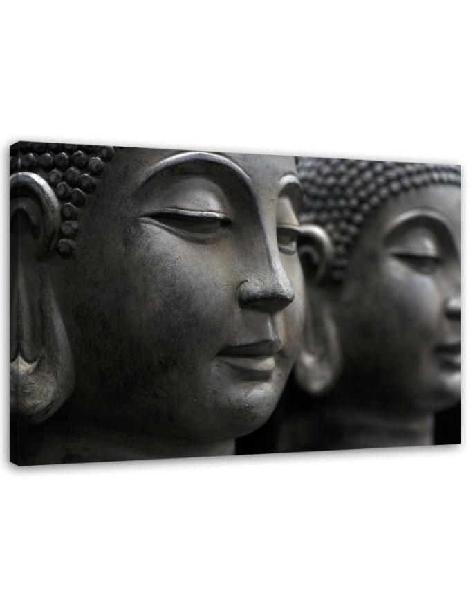 Bild auf Leinwand - Buddha-Figuren | Feeby