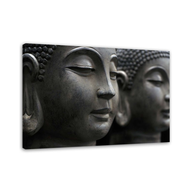 Bild auf Leinwand - Buddha-Figuren | Feeby