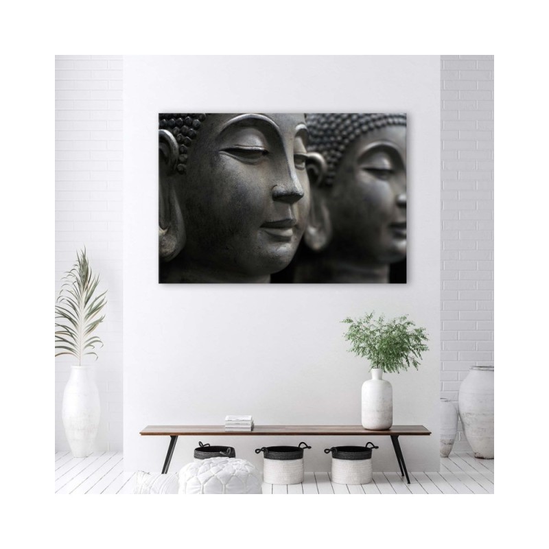 Bild auf Leinwand - Buddha-Figuren | Feeby