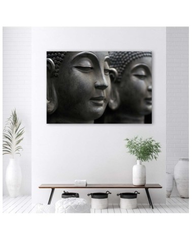 Bild auf Leinwand - Buddha-Figuren | Feeby