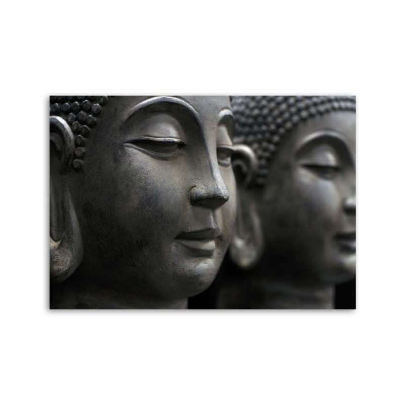 Bild auf Leinwand - Buddha-Figuren | Feeby
