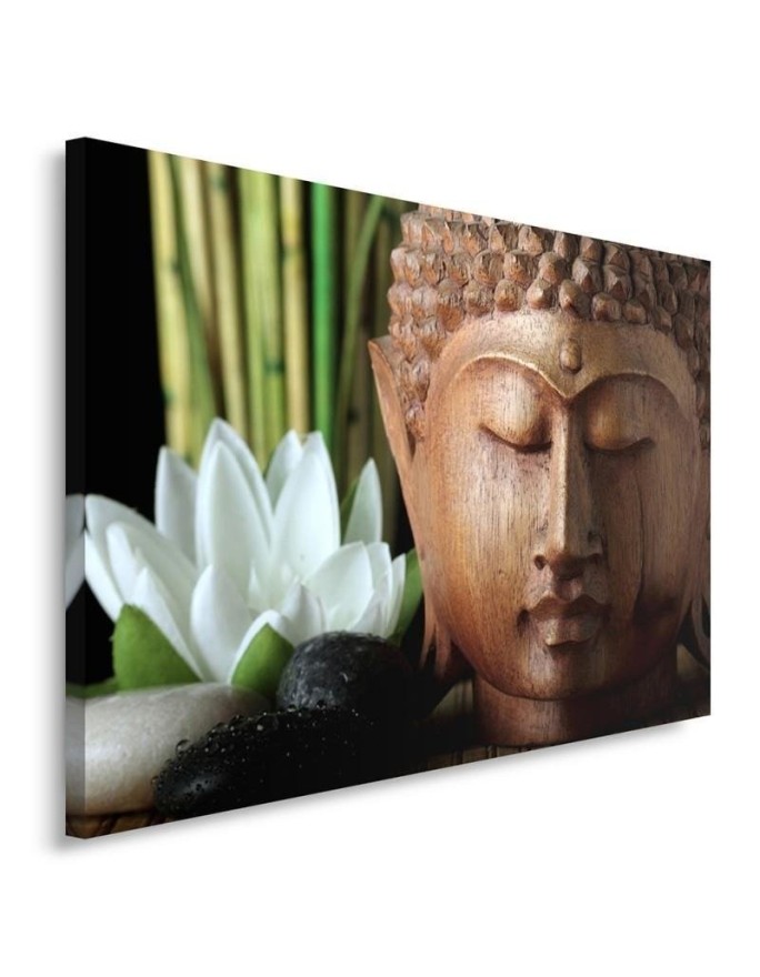 Modernes Wandbild - Buddha Zen Orient | Feeby