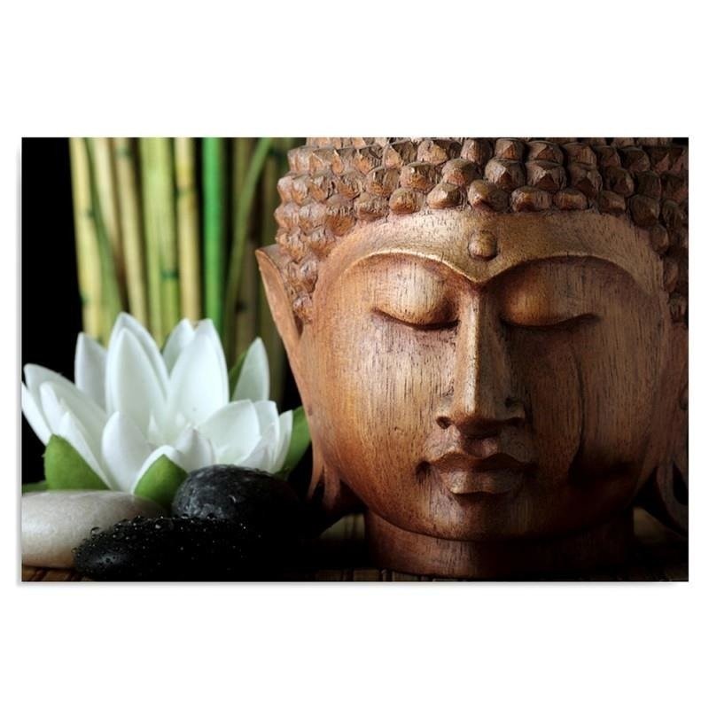 Modernes Wandbild - Buddha Zen Orient | Feeby