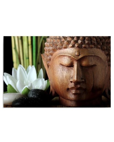 Modernes Wandbild - Buddha Zen Orient | Feeby