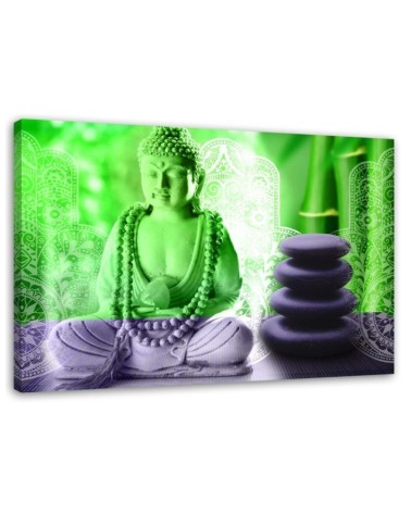 Canvas prints abstract on canvas - Buddha Zen Spa | FEEBY