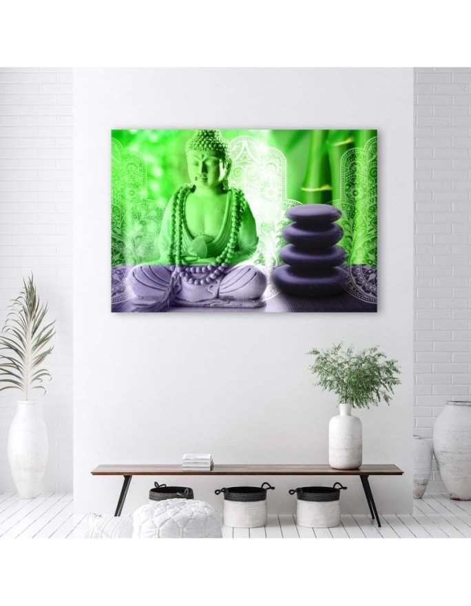 Obraz abstrakcja na płótnie - Budda Zen Spa | FEEBY