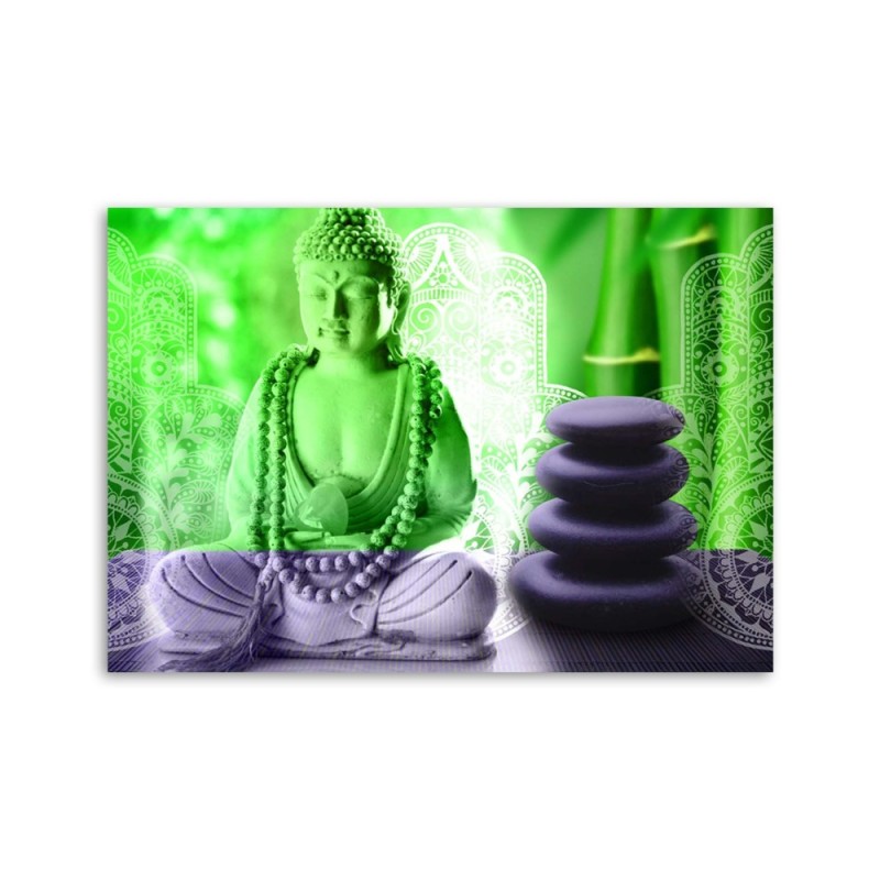 Leinwanddruck - Buddha Zen Spa | Feeby