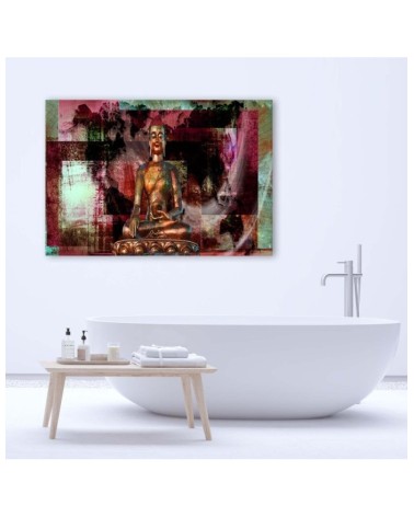 Leinwanddruck - Abstrakter Buddha | Feeby