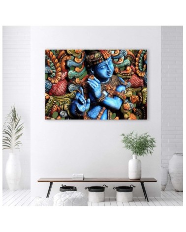 Modernes Wandbild - Buddha-Statue | Feeby