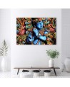 Obrazy zen buddyzm - Buddha kolorowy Feng shui | FEEBY