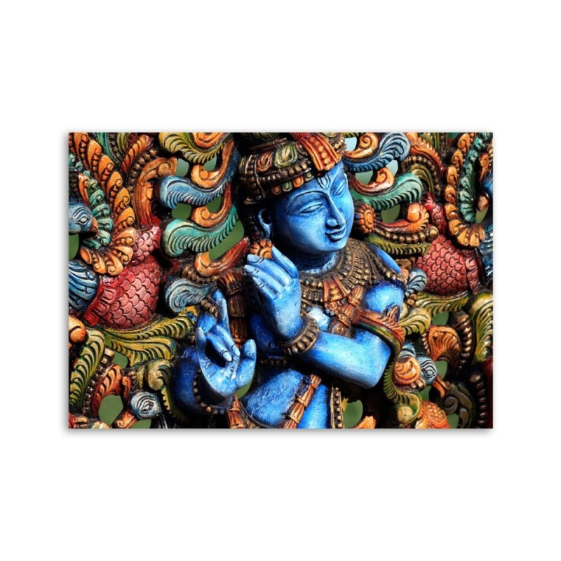 Modernes Wandbild - Buddha-Statue | Feeby