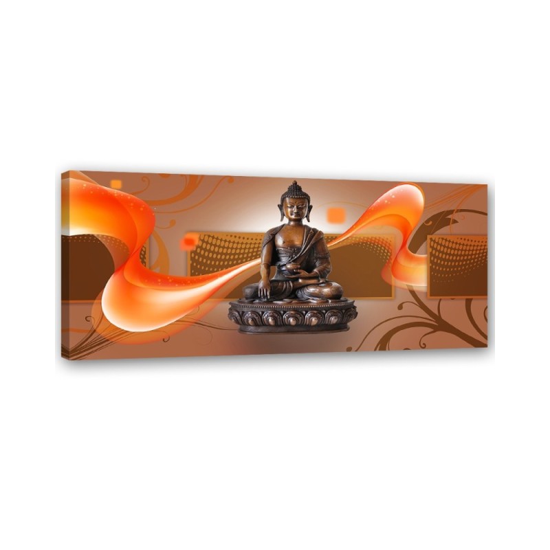 Leinwanddruck - Brauner Buddha | Feeby