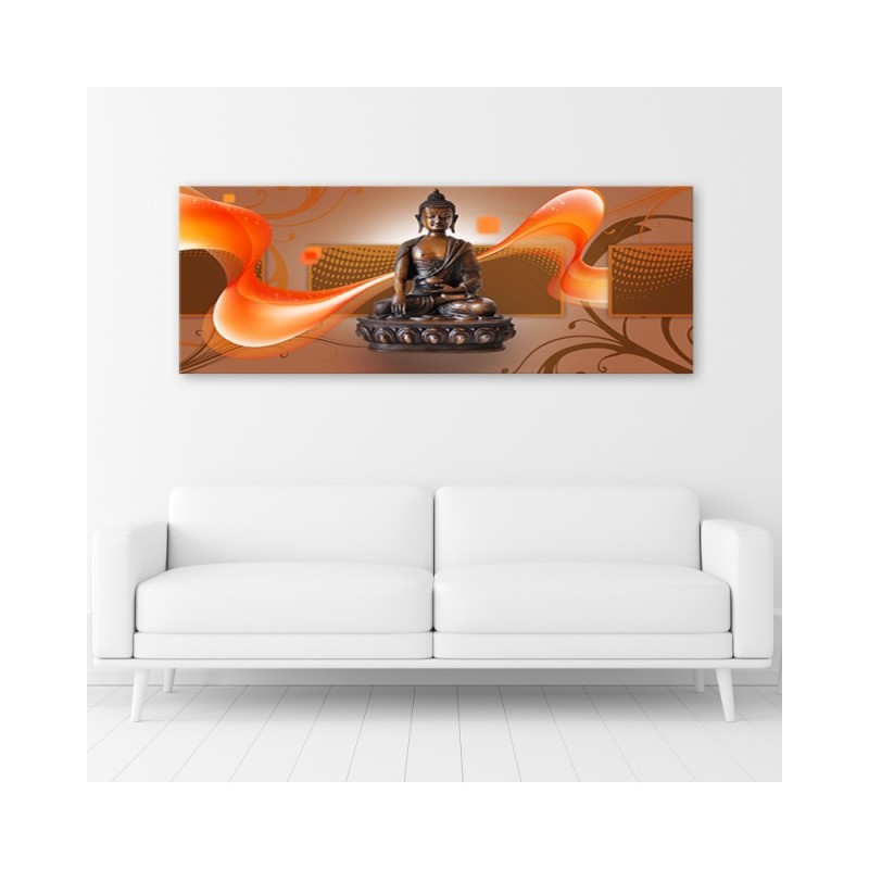 Leinwanddruck - Brauner Buddha | Feeby