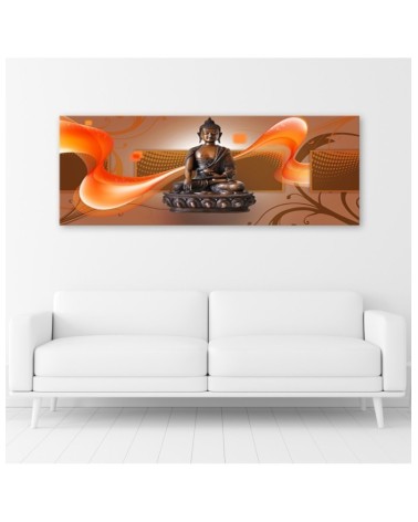 Leinwanddruck - Brauner Buddha | Feeby