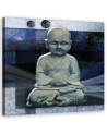 Nowoczesne obrazy na ścianę - Medytacja Budda Niebieski | FEEBY