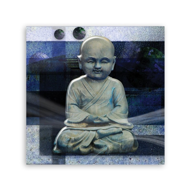 Leinwandbild - Religiös - blau | Feeby