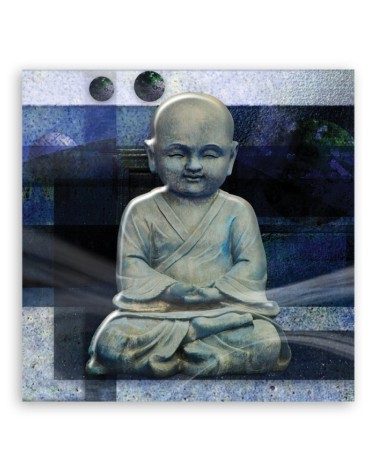 Leinwandbild - Religiös - blau | Feeby