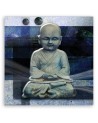 Nowoczesne obrazy na ścianę - Medytacja Budda Niebieski | FEEBY