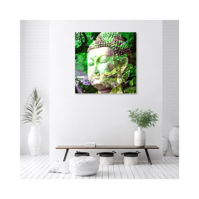 Modernes Wandbild - Religiös - Grün | Feeby