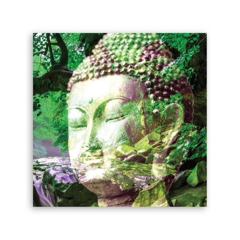 Modernes Wandbild - Religiös - Grün | Feeby