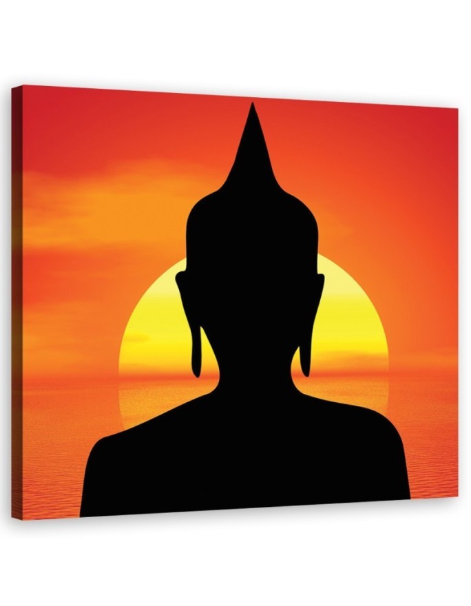 Bild auf Leinwand - Religiös - Orange | Feeby