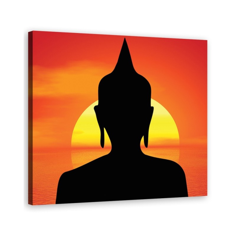 Bild auf Leinwand - Religiös - Orange | Feeby