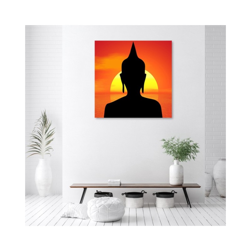 Bild auf Leinwand - Religiös - Orange | Feeby