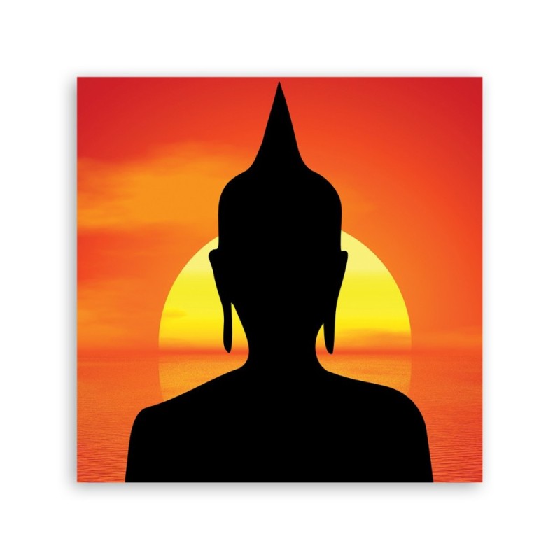 Bild auf Leinwand - Religiös - Orange | Feeby
