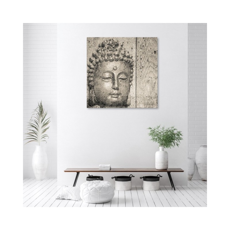 Leinwanddruck - Religion - Grau | Feeby