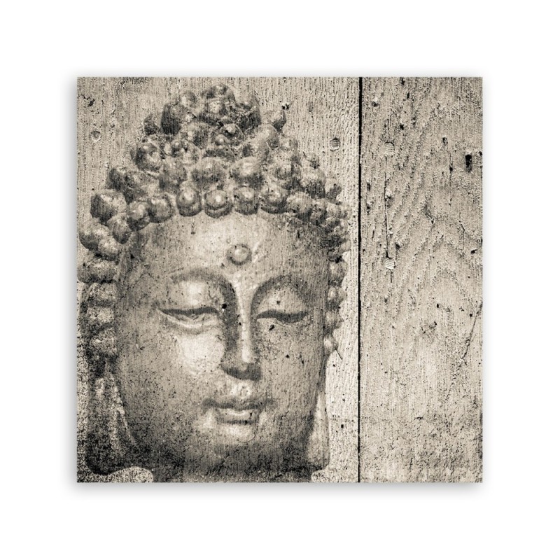 Leinwanddruck - Religion - Grau | Feeby