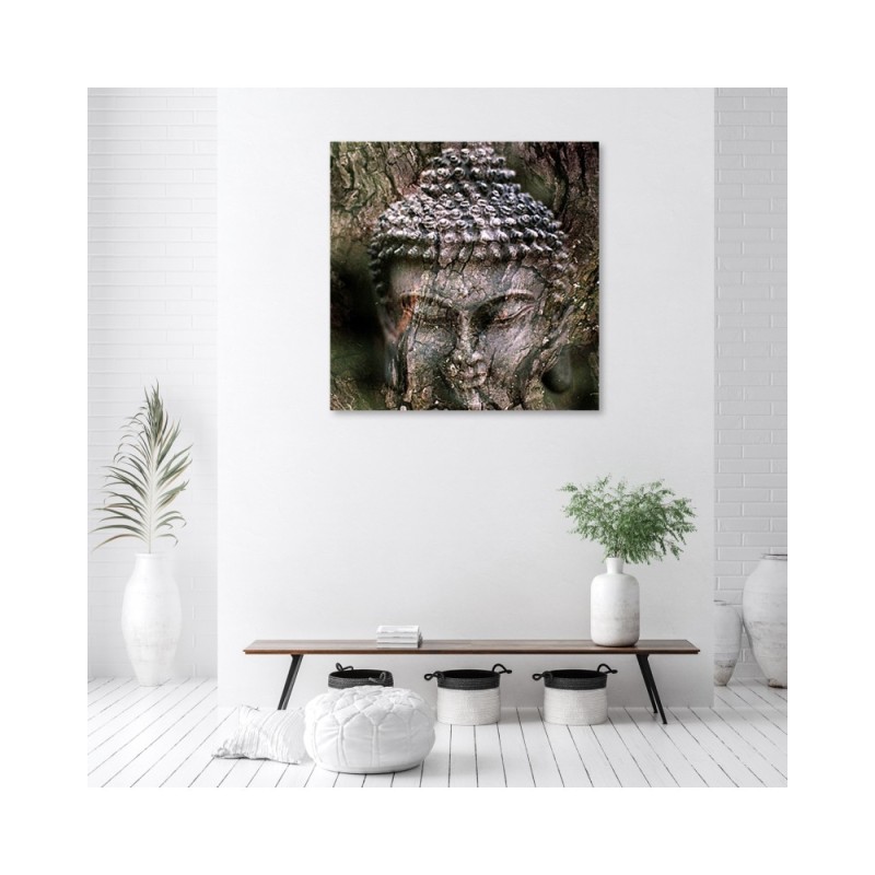 Leinwandbild - Religion - Grau | Feeby