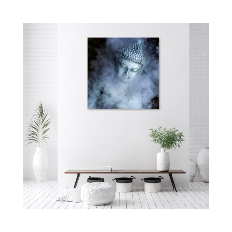 Leinwandbild modern - Religiös - Grau | Feeby