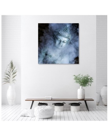 Leinwandbild modern - Religiös - Grau | Feeby