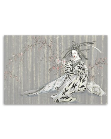 Modernes Wandbild - Traditioneller japanischer Geisha | Feeby