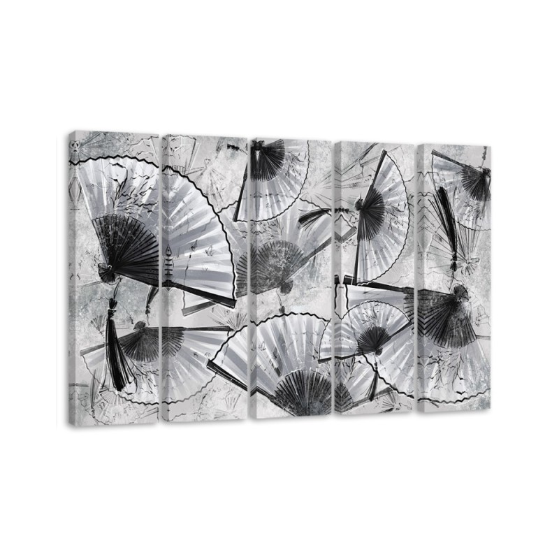 Bild auf Leinwand - Japanische Fans | Feeby