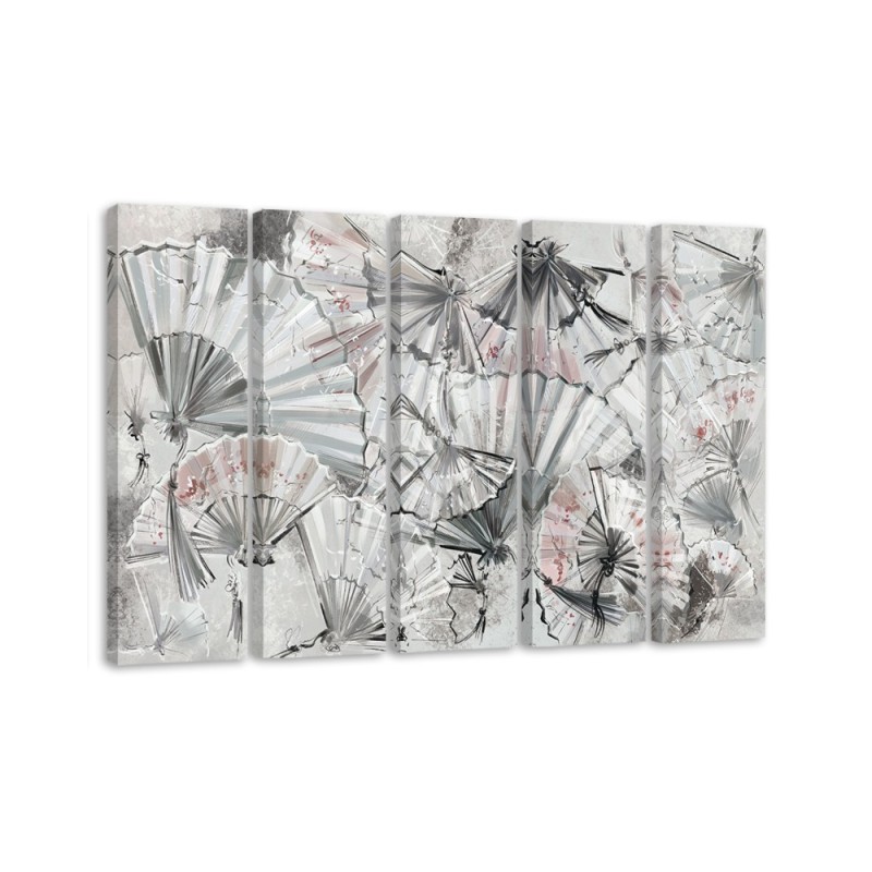 Leinwandbild modern - Japanische Fans | Feeby