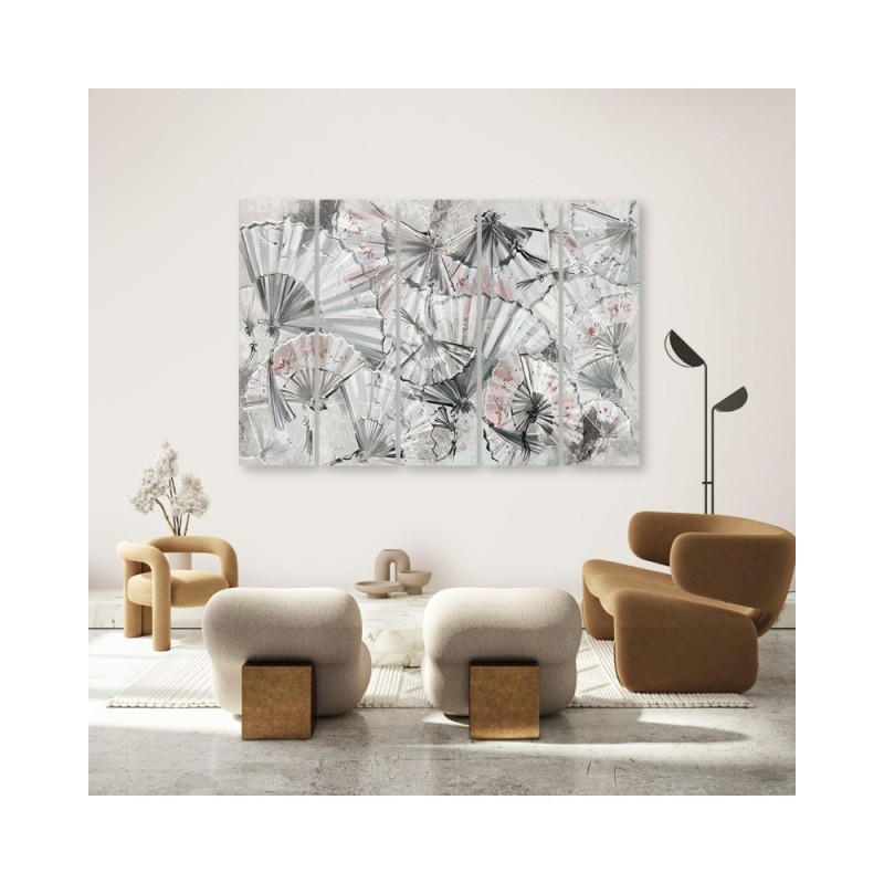 Leinwandbild modern - Japanische Fans | Feeby