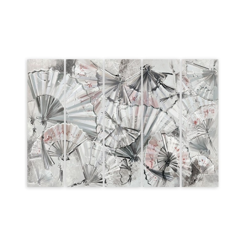 Leinwandbild modern - Japanische Fans | Feeby