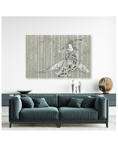 Leinwandbild - Traditioneller japanischer Geisha | Feeby