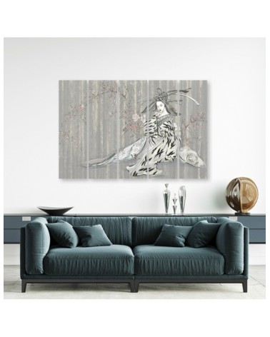 Leinwandbild - Traditioneller japanischer Geisha | Feeby