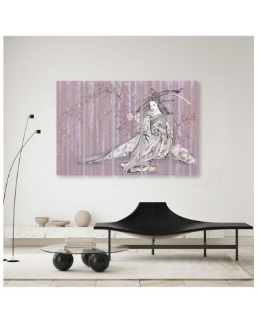 Leinwandbild - Traditioneller japanischer Geisha | Feeby