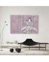 Canvas print for living room canvas - Traditional Japanese geisha | FEEBY