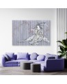 Obraz do salonu canvas - Tradycyjna japońska gejsza | FEEBY