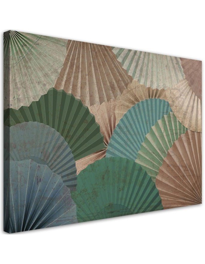 Bild auf Leinwand - Einfache Fans | Feeby