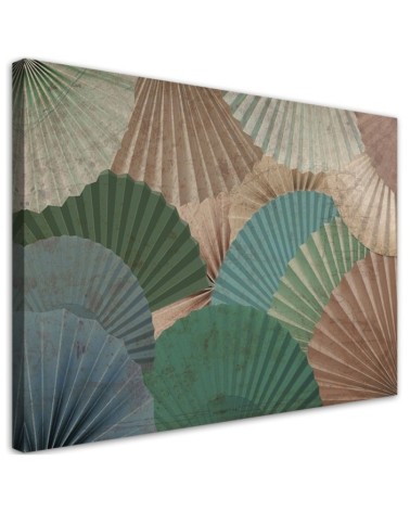 Canvas prints for bedroom - Simple fans | FEEBY