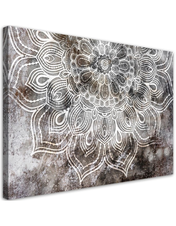 Leinwandbild - Mandala Abstrakt Orient | Feeby