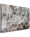 Nowoczesne obrazy na ścianę - Abstrakcyjna mandala | FEEBY