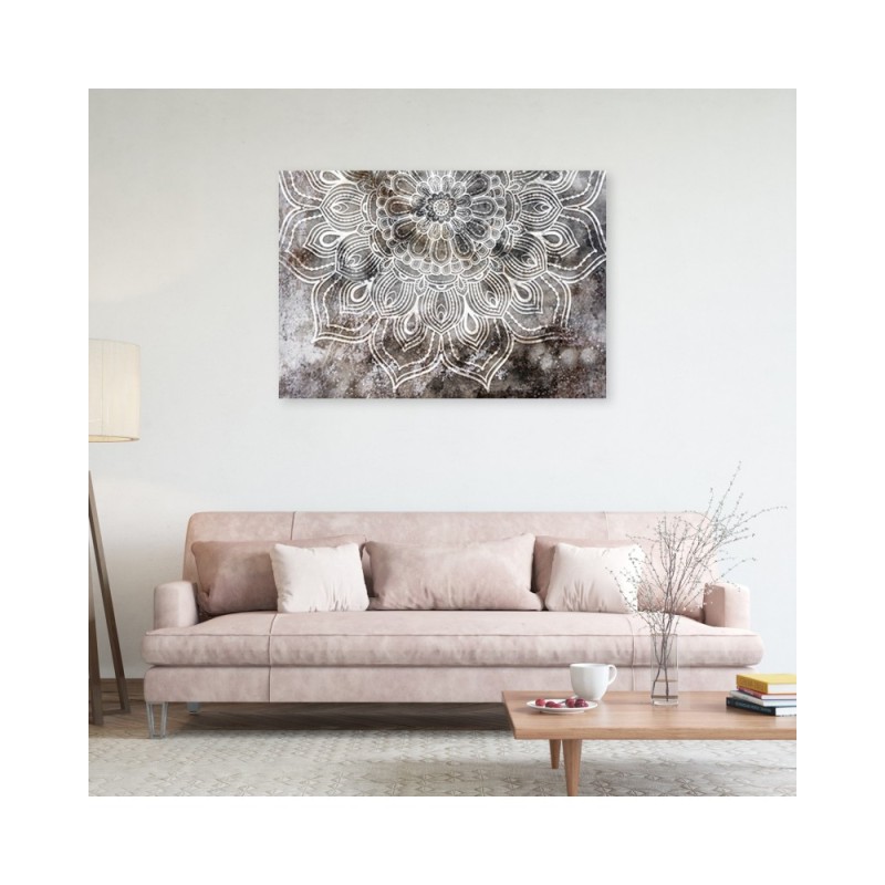 Leinwandbild - Mandala Abstrakt Orient | Feeby