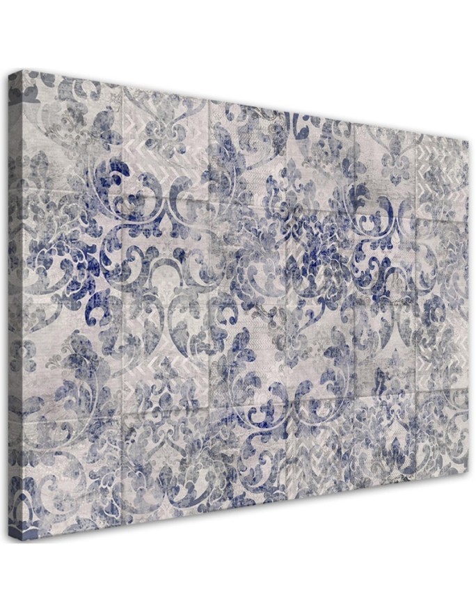 Modernes Wandbild - Mosaik Blau | Feeby