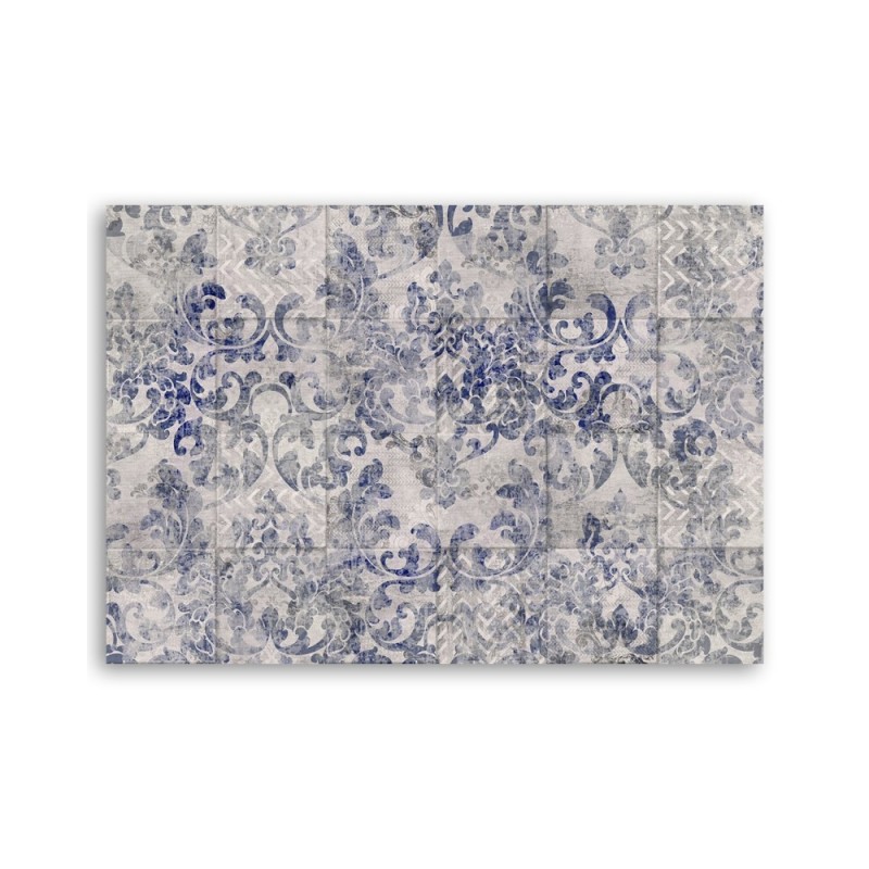 Modernes Wandbild - Mosaik Blau | Feeby